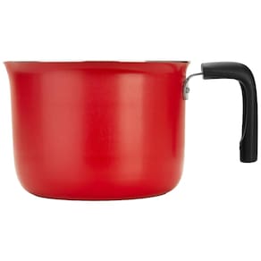 Leiteira Multiflon Páprika em Alumínio com Revestimento Antiaderente e Cabo de Baquelite Vermelha – 1,6 L