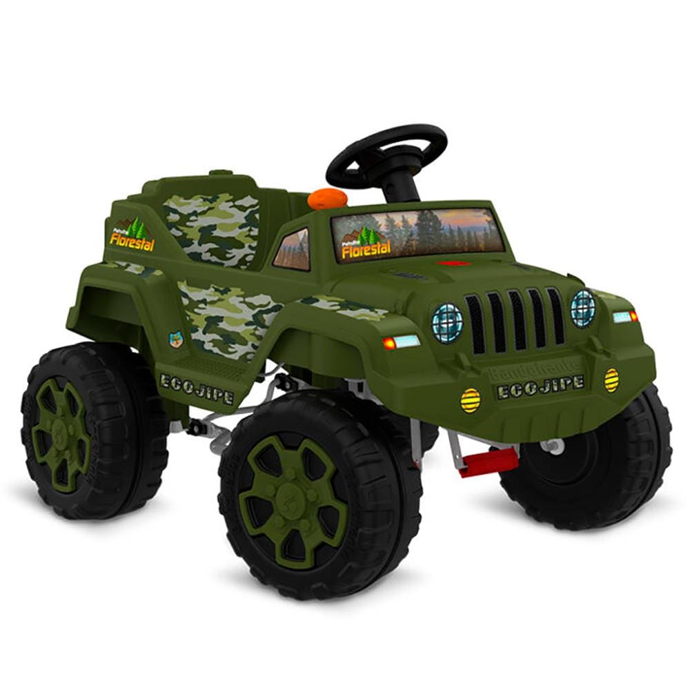 [APP] Ecojipe Patrulha Florestal 541 Brinquedos Bandeirante - Verde