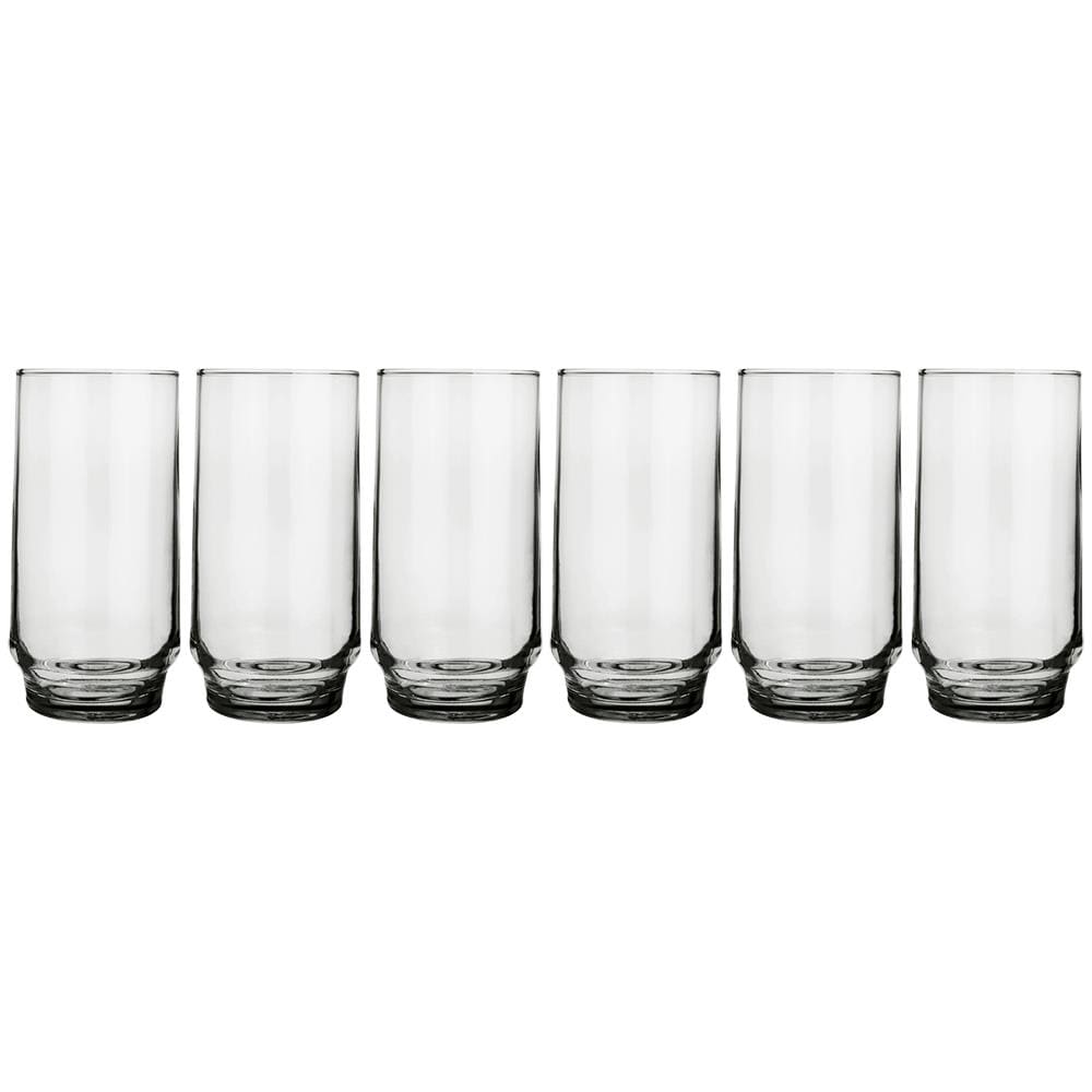 Jogo De 6 Copos Nadir Oca Line Glass - 300 Ml Vidro Grosso