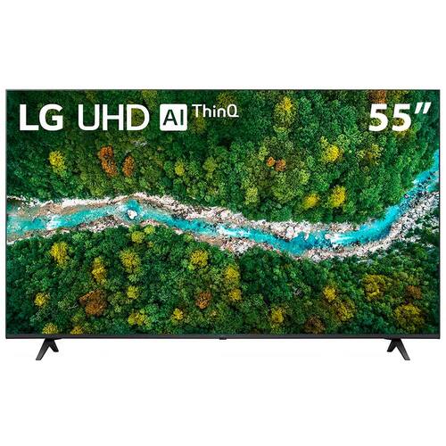 Smart TV 55" LG 4K UHD 55UP7750 WiFi, Bluetooth, HDR, Inteligência Artificial ThinQ, Google, Alexa e Smart Magic - 2021 Menor preço em Smart TV 55" LG 4K UHD 55UP7750 WiFi, Bluetooth, HDR, Inteligência Artificial ThinQ, Google, Alexa e Smart Magic - 2021