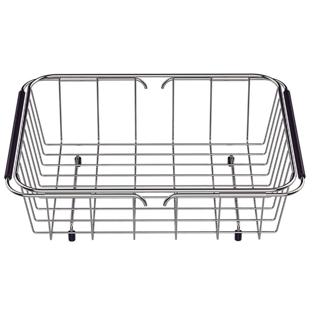 Cesta Aramada Tramontina para Cubas e Pias Retangular com Alça Regulável