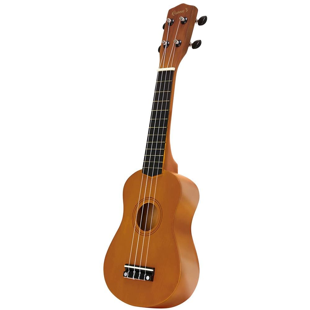 Ukulele Soprano 21" Queen’s D186165 4 Cordas - Caramelo