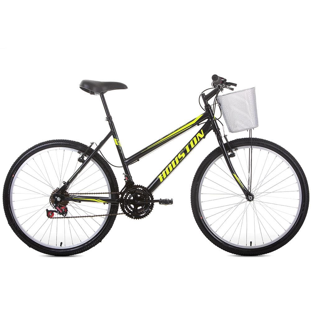 Bicicleta caloi florenca aro 24 cesto freio v brake 21 vel