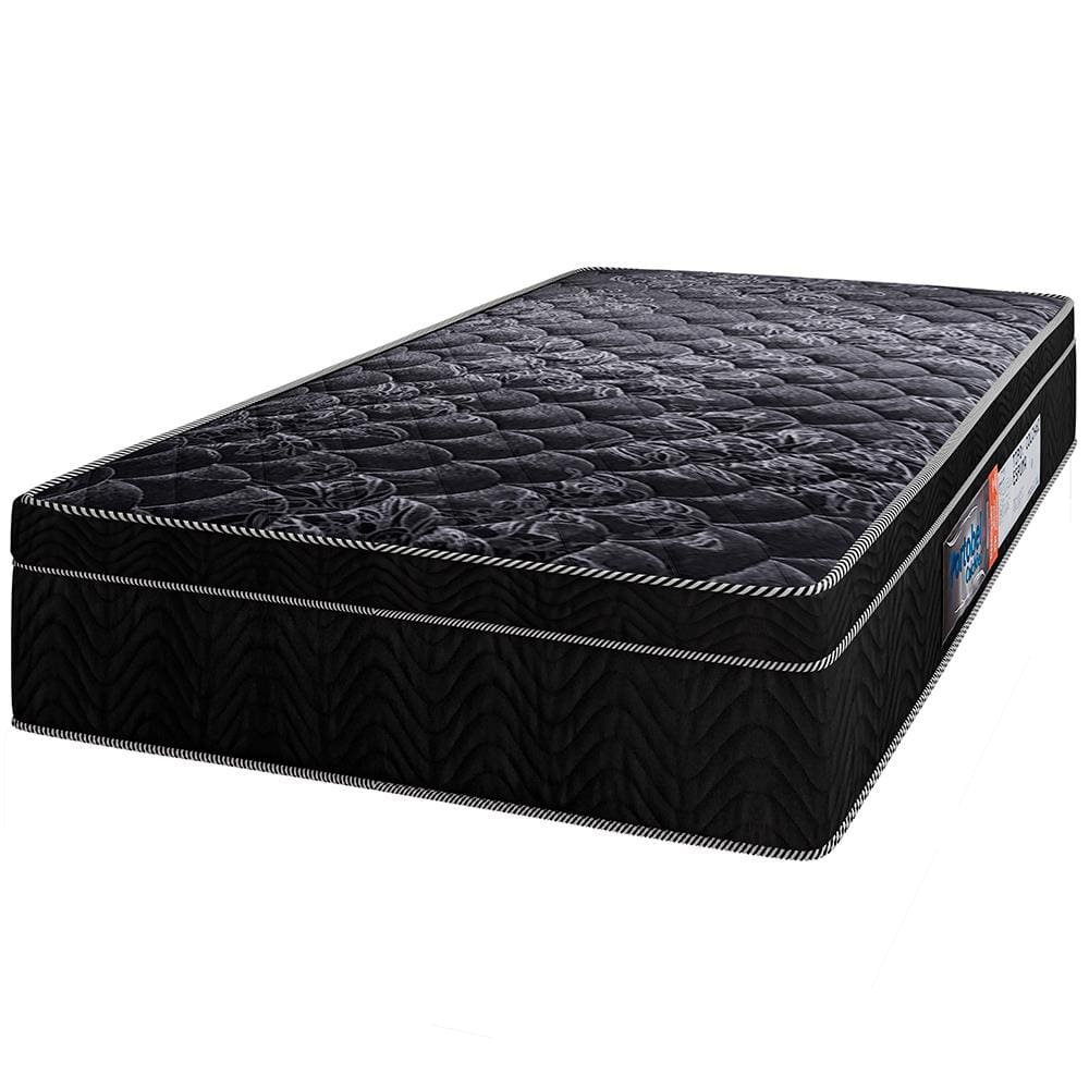 Colchão De Solteiro Portobel Diplomata Orthopedic com Espuma D-33 25x88x188 cm - Preto