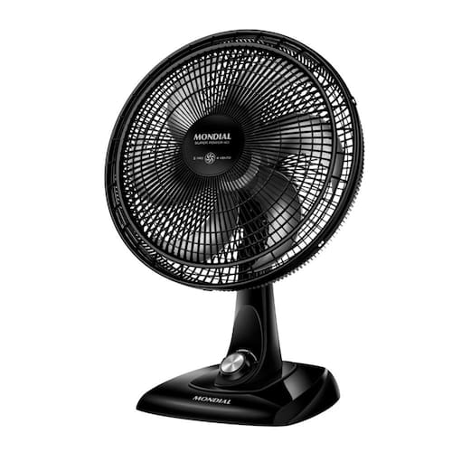 imagem-Ventilador de Mesa 40cm Mondial Super Power VSP-40-B 6 Pás 3 Velocidades - Preto - 220V