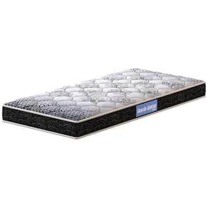 Colchão de Solteiro Probel Guarda Costas Espuma D23 14x88x188cm - Branco/Preto