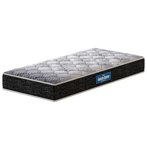 Colchão de Solteiro Probel Guarda Costas Promiddle Espuma D28 22x88x188cm - Branco/Preto