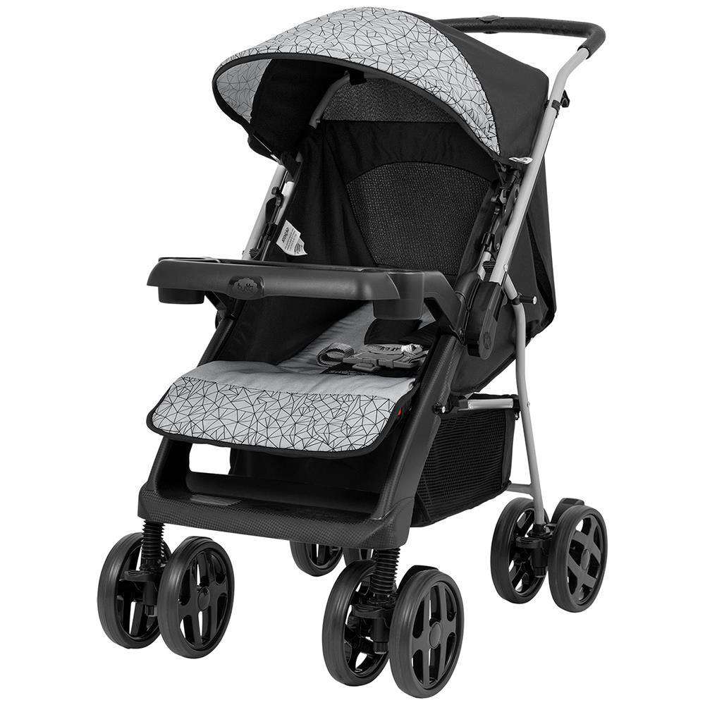 imagem-Carrinho de Bebê Tutti Baby Joy – Preto/Cinza