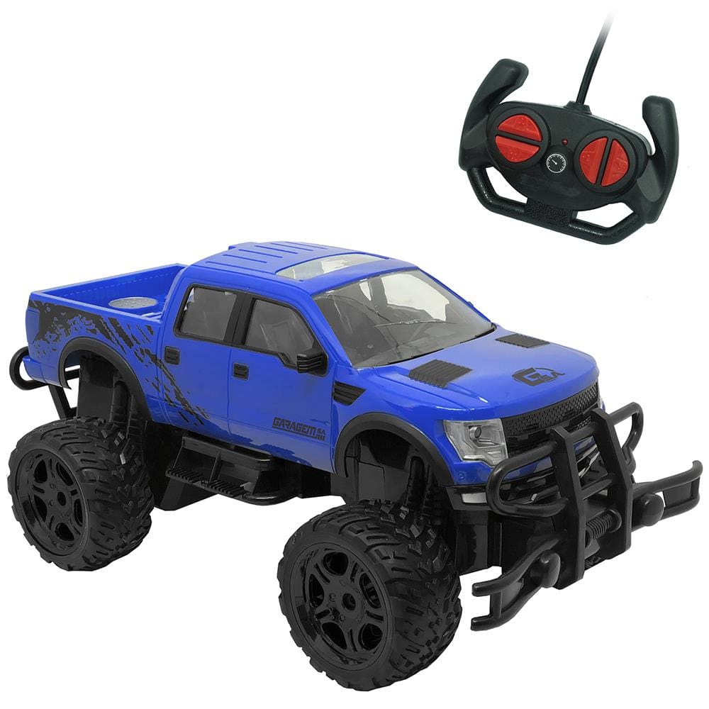 Brinquedo RC Carro Controle Remoto The Rock 7 Funcoes 3575