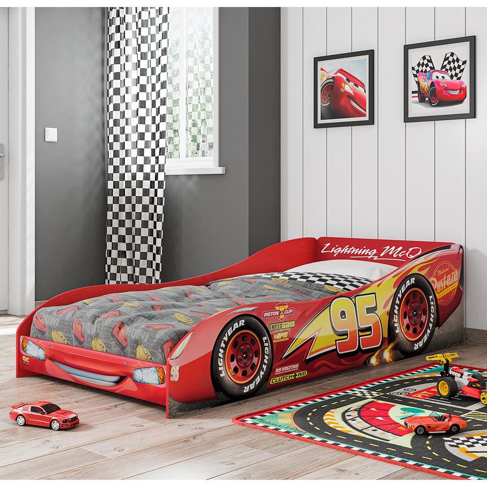 Cama Carro de Corrida Joy Vermelho Infantil - Camicado