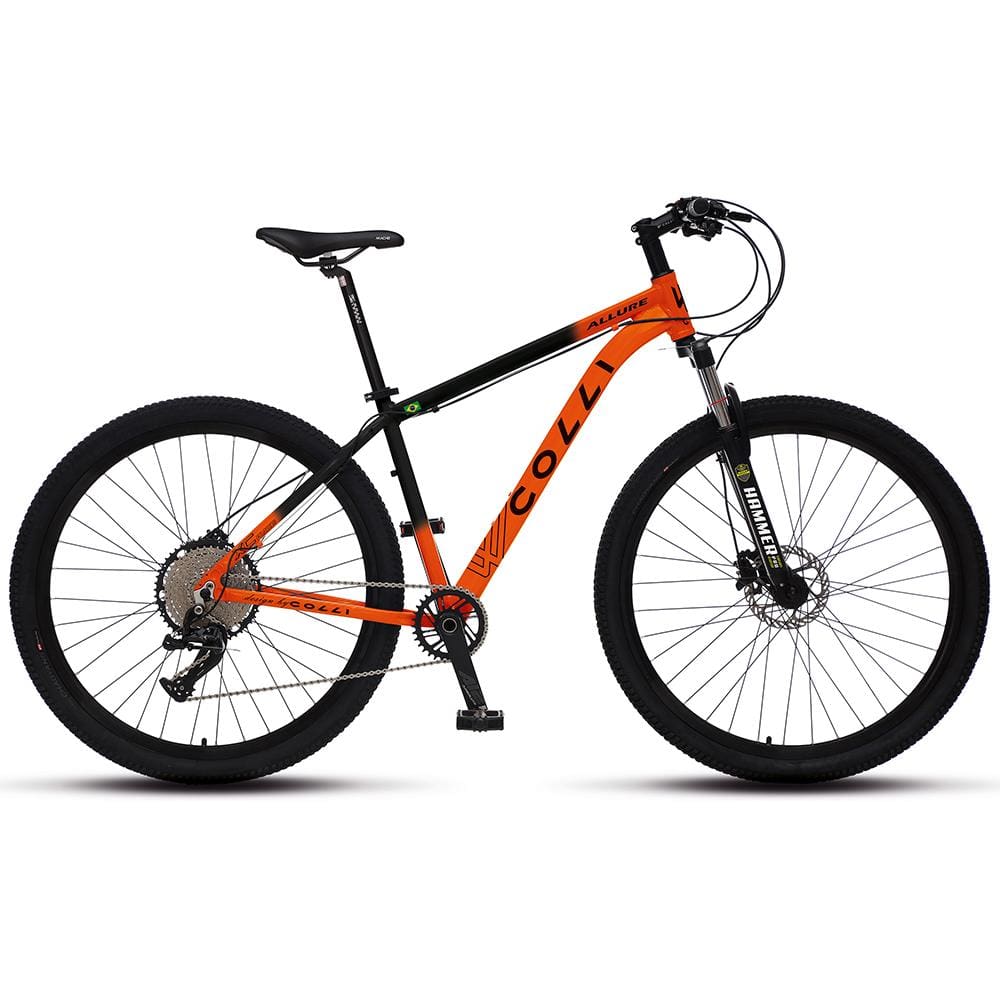 Bicicleta Colli Bike Allure T19 Aro 29 Susp. Dianteira 12 Marchas - Laranja/preto