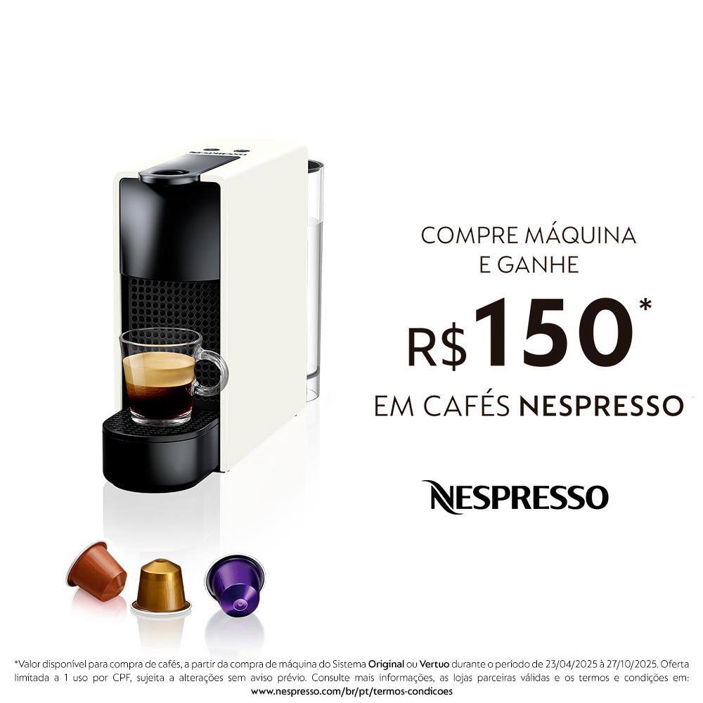 Máquina de Café Nespresso Essenza Mini C30 | Casas Bahia