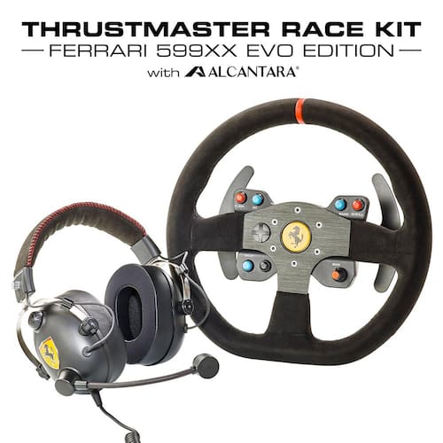 Kit Volante + Headset Thrustmaster Ferrari Race 599XX Evo Edition