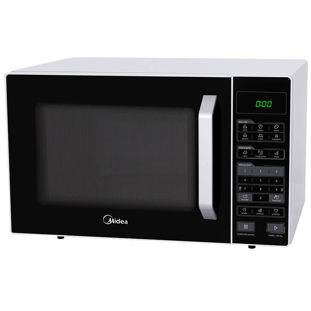 imagem-Forno de Micro-ondas Midea MXSA27P1/MXSA27P2 com Função Eco - 27L - 220v