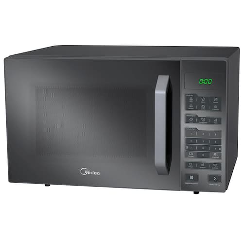 Forno de Micro-ondas Midea MXSA27S1/MXSA27S2 com Função Eco 27L – Prata Espelhado Menor preço em Forno de Micro-ondas Midea MXSA27S1/MXSA27S2 com Função Eco 27L – Prata Espelhado