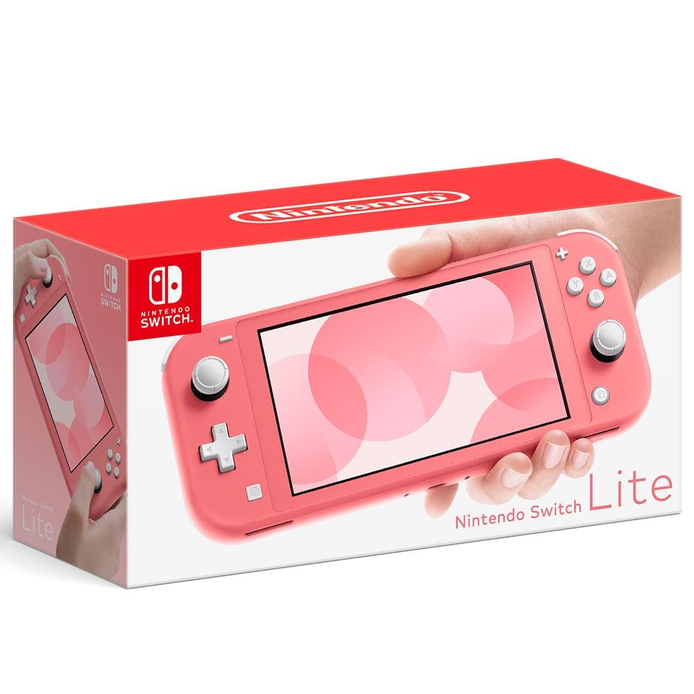 Console Nintendo Switch Lite 32GB Coral | Casas Bahia
