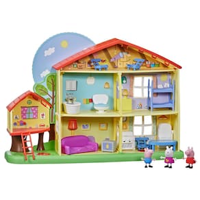 Casa Surpresa da Peppa Pig - Figura Surpresa - Telhado Pink SUNNY