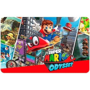 Gift Card Digital Mario Odyssey para Nintendo Switch