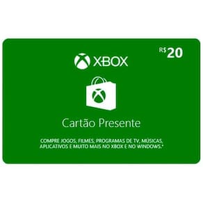 Gift Card Digital Xbox - R$20