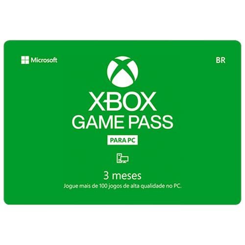 Gift Card Digital Xbox Game Pass