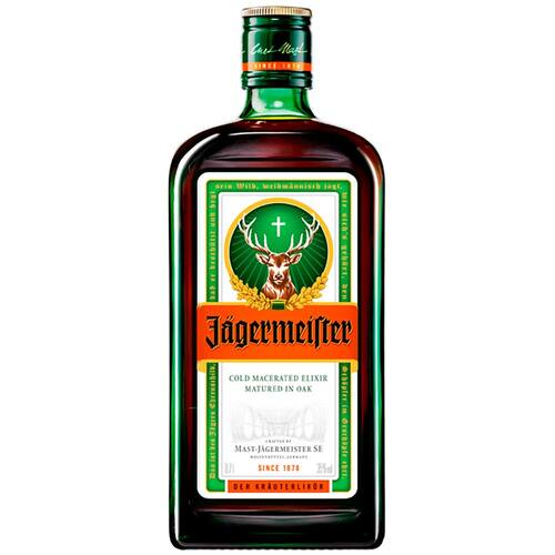 Licor Aperitivo Alemanha Jagermeister - 700ml Menor preço em Licor Aperitivo Alemanha Jagermeister - 700ml