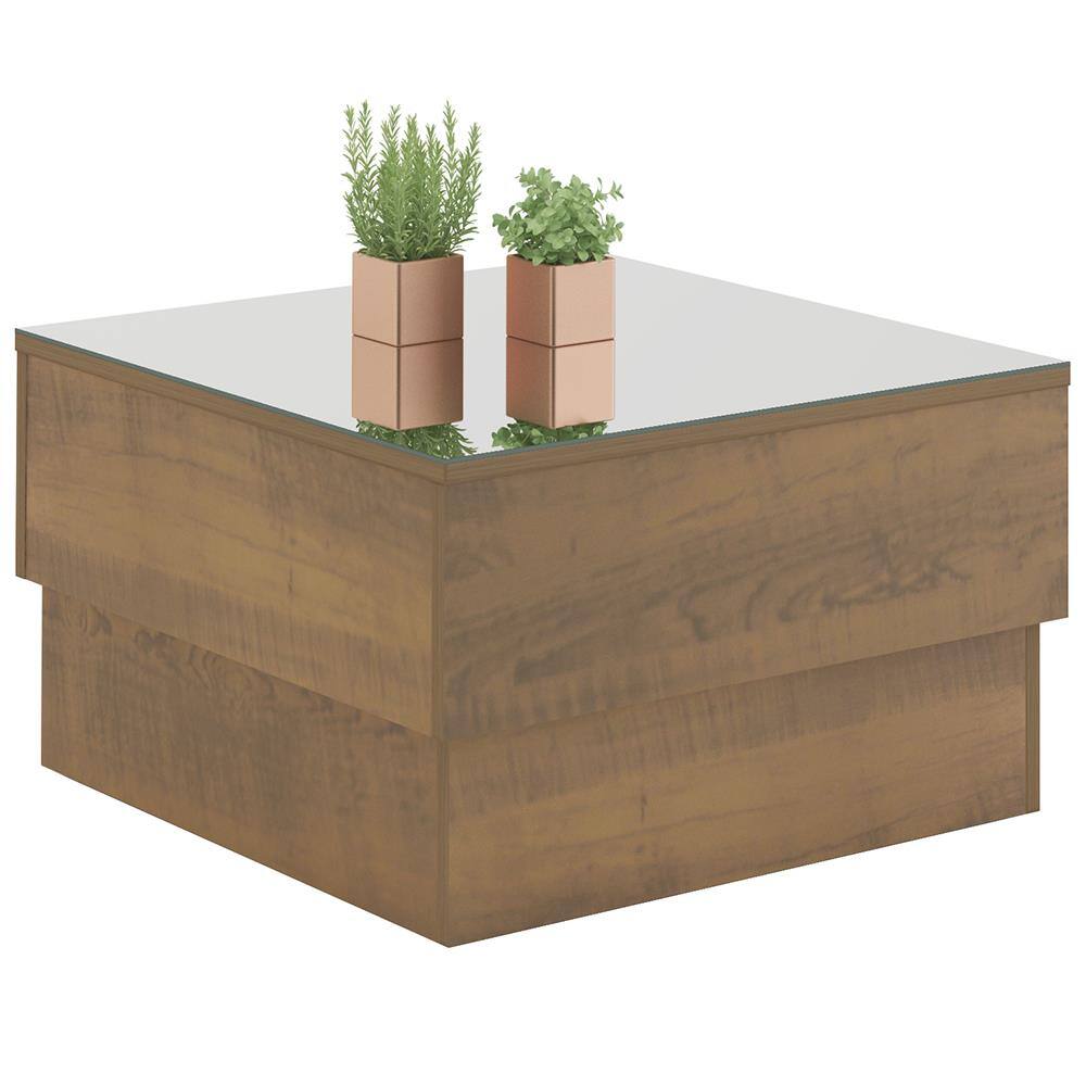 Mesa de Centro Artely Parati com Tampo Espelhado