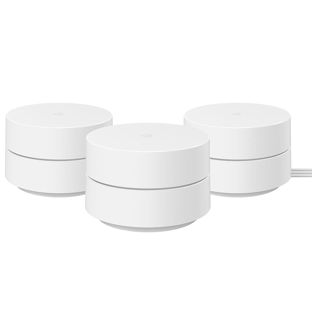 Google Wi-Fi Roteador Mesh AC1200 - 3 Unidades