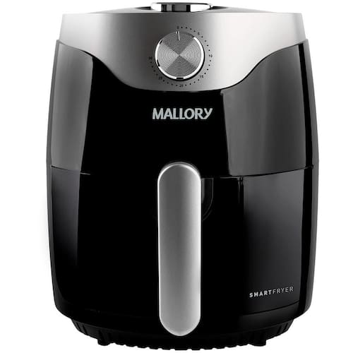 Fritadeira Elétrica Sem Óleo Air Fryer Mallory Smart Fryer 3L - Preta/Prata é boa?