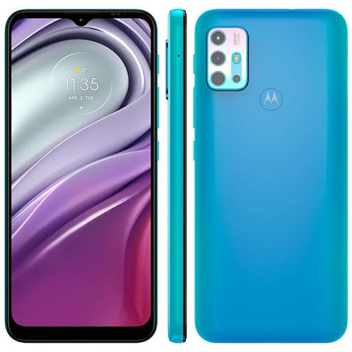 Smartphone Motorola Moto G20 Azul 128GB, 4GB RAM, Tela de 6.5”, Câmera Traseira Quádrupla, Android 11 e Processador Octa Core Menor preço em Smartphone Motorola Moto G20 Azul 128GB, 4GB RAM, Tela de 6.5”, Câmera Traseira Quádrupla, Android 11 e Processador Octa Core
