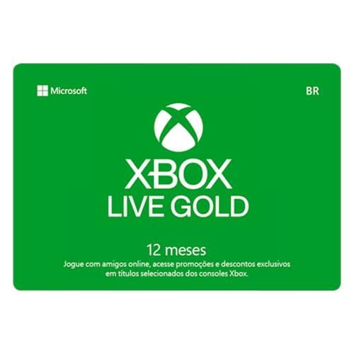 Gift Card Digital Xbox Live - 12