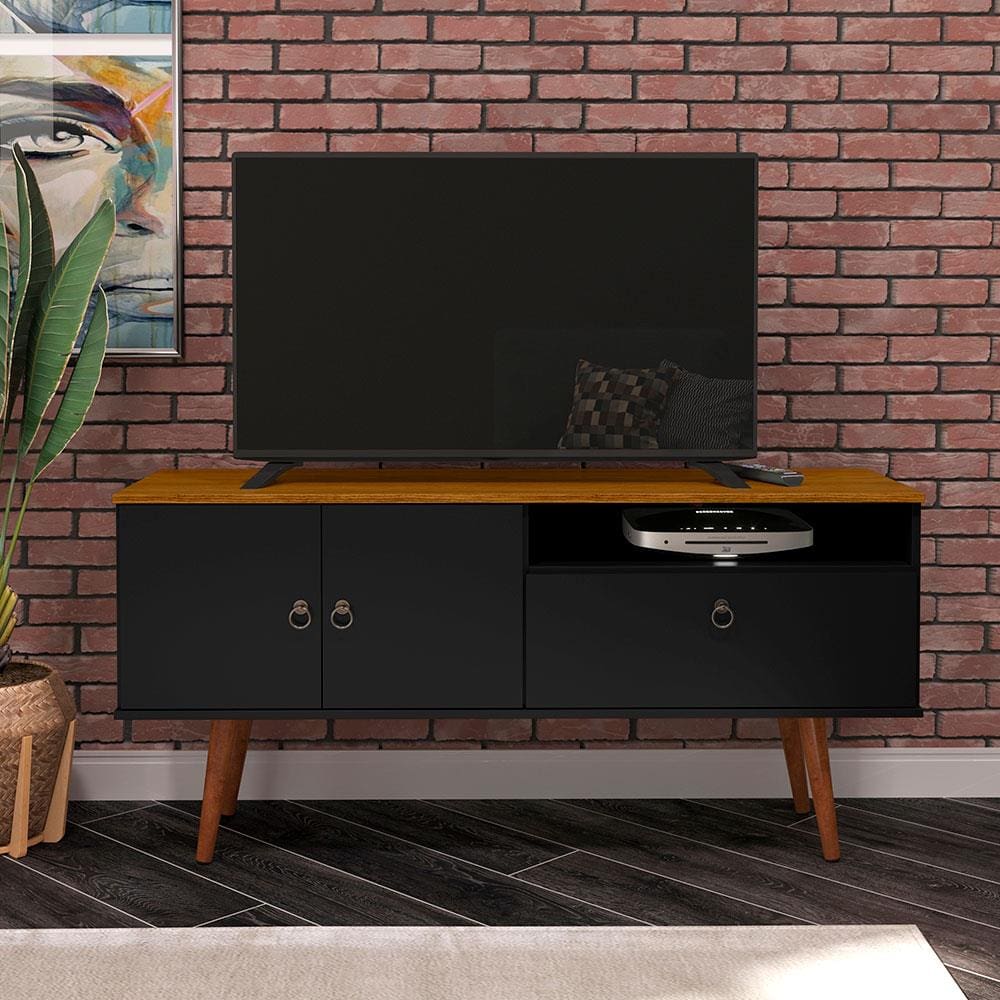 Rack Patrimar Brito com 137 cm de Largura, Ideal para TV até 46”