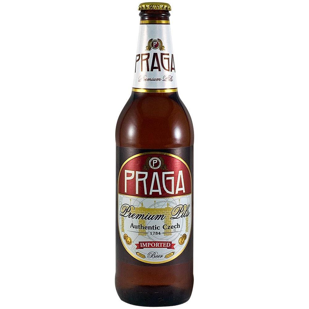 Cerveja Praga Premium Pils Garrafa 500ml
