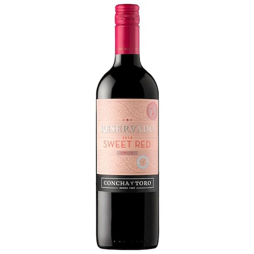 Vinho Tinto Suave Chileno Concha Y Toro Reservado Sweet Red - 750ml Menor preço em Vinho Tinto Suave Chileno Concha Y Toro Reservado Sweet Red - 750ml