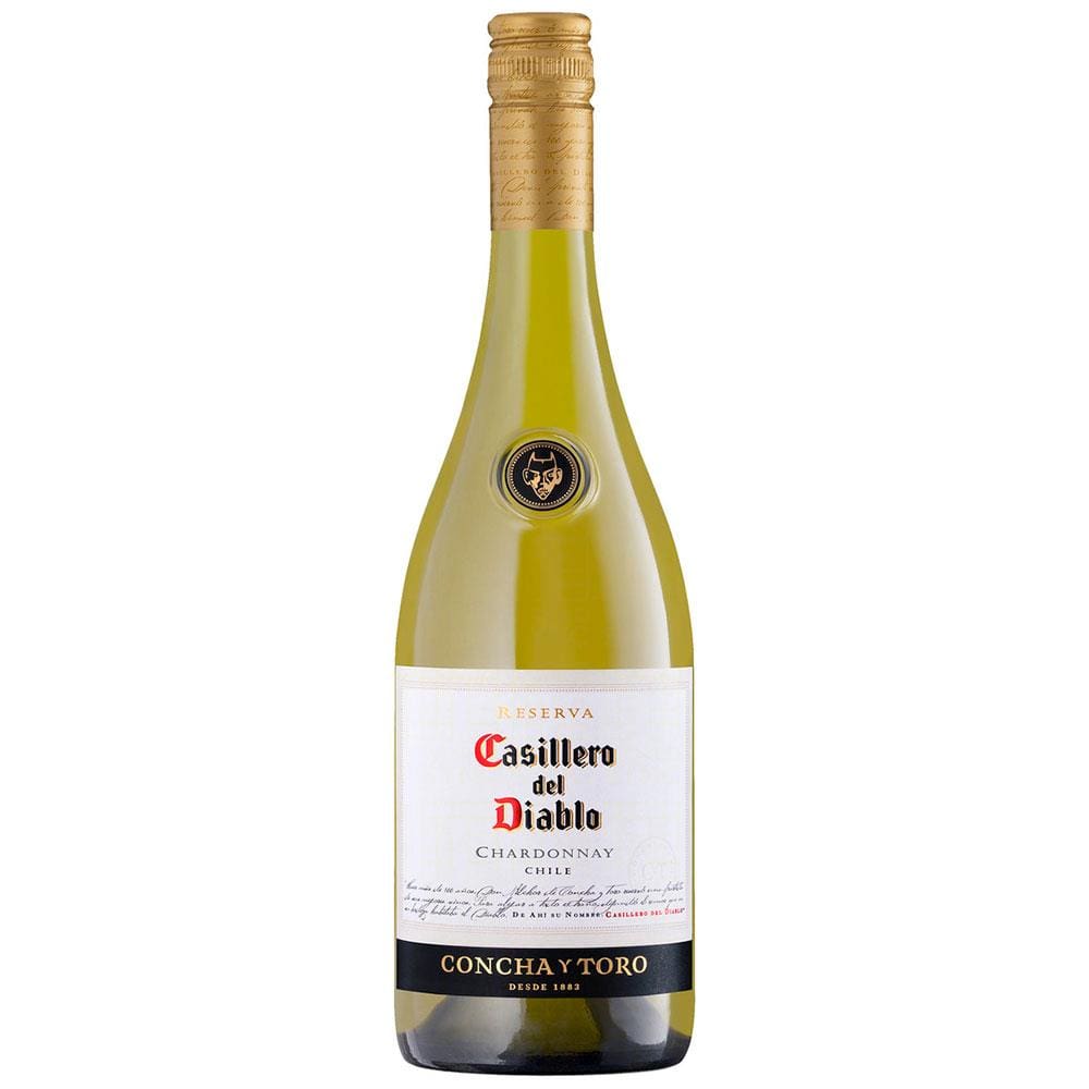 Vinho Branco Chileno Concha Y Toro Casillero del Diablo Chardonnay - 750ml