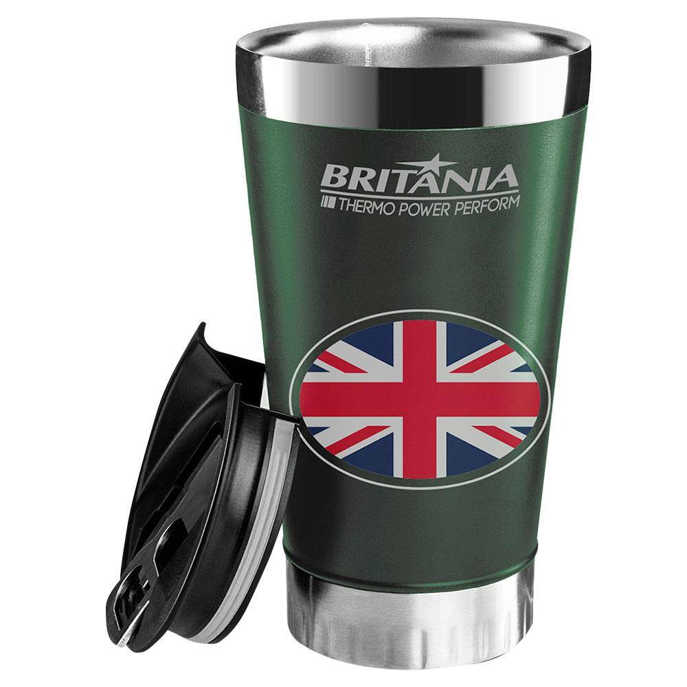 Copo Térmico Britânia BTH01VD Quente Ou Frio Verde – 475 Ml