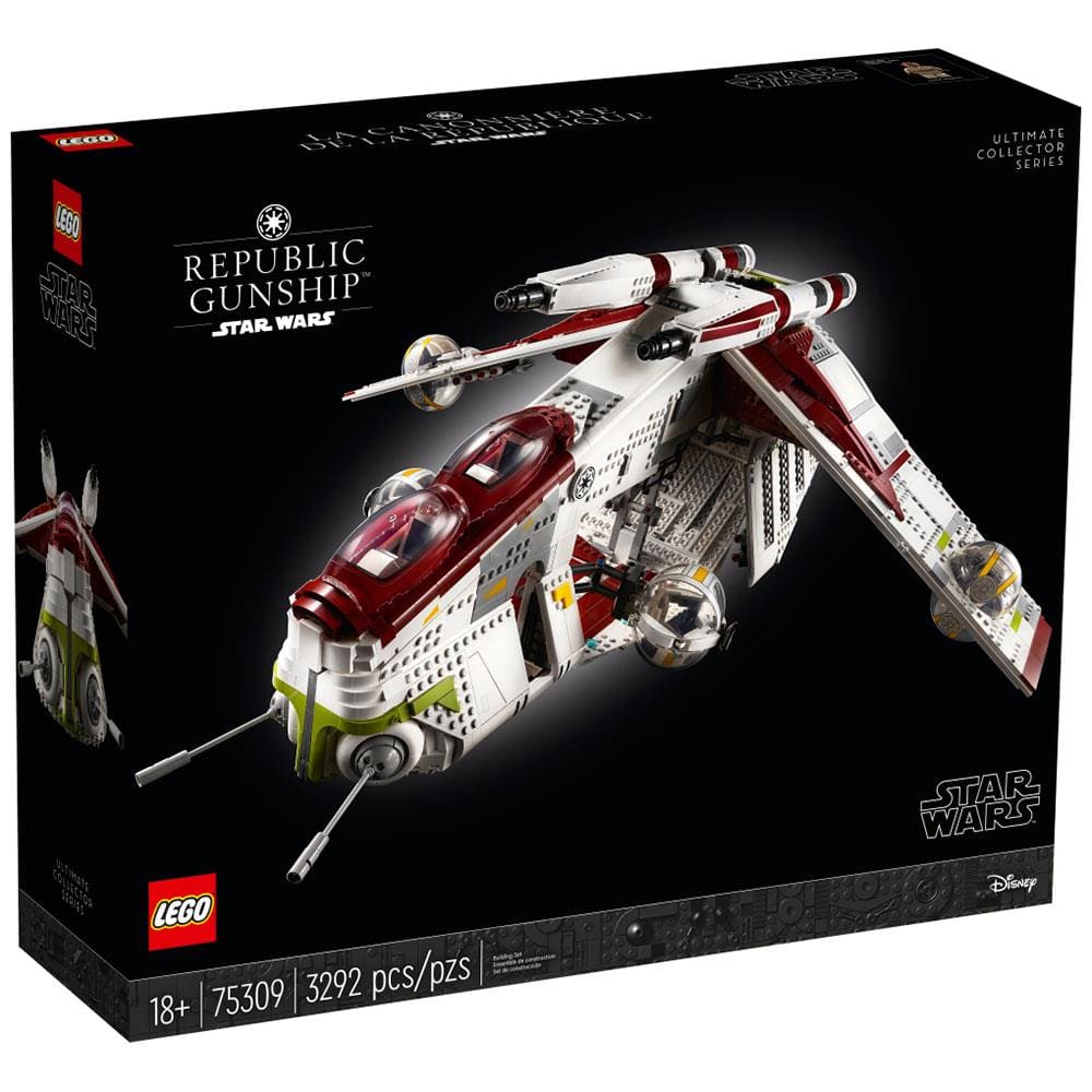 LEGO Star Wars: Republic Gunship 75309 - 3292 Peças