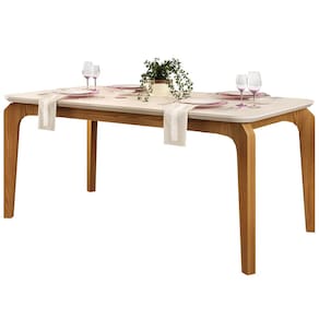Mesa de Jantar Retangular DJ Móveis Sicília - 180x90