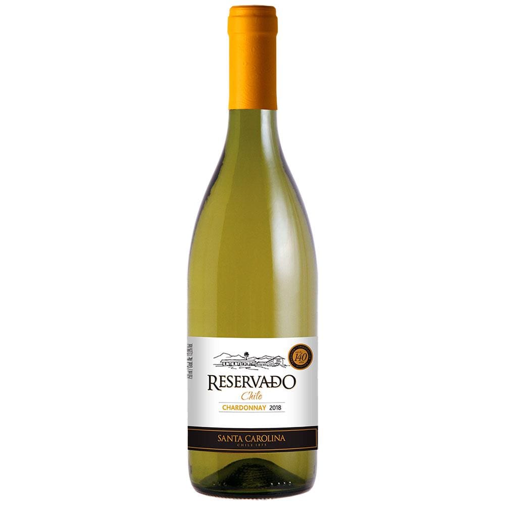 Vinho Branco Chileno Santa Carolina Reservado Chardonnay 750ml