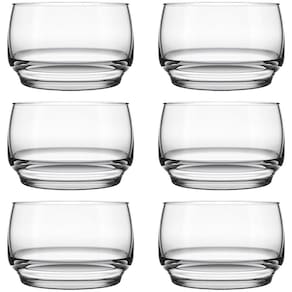 Conjunto para Sobremesa Nadir Lights em Vidro – 6 Peças