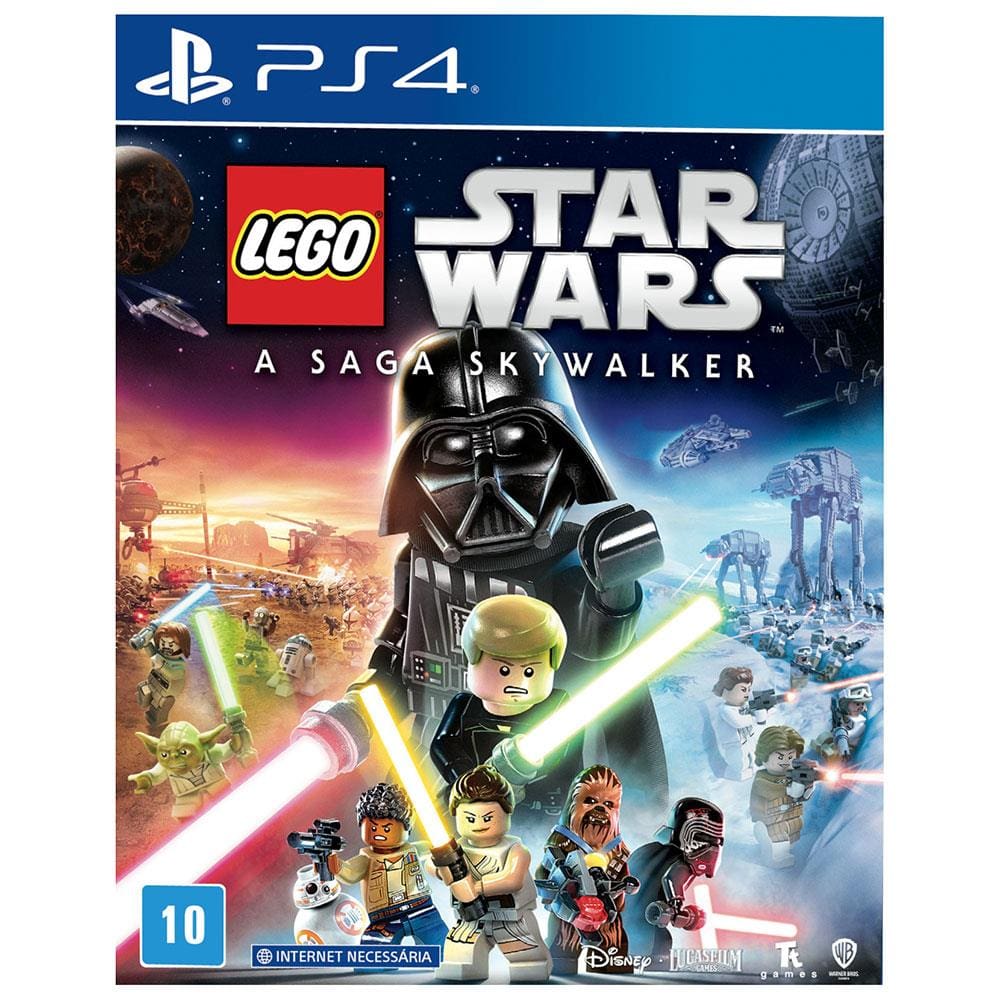 Jogo Lego Star Wars: A Saga Skywalker - PS4