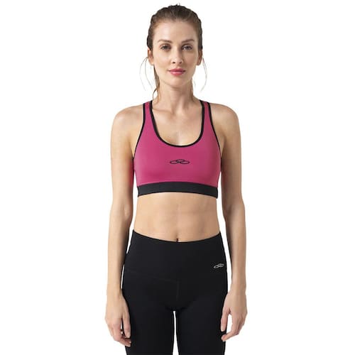 Top Feminino Essential Olympikus - Rosa Magenta Menor preço em Top Feminino Essential Olympikus - Rosa Magenta