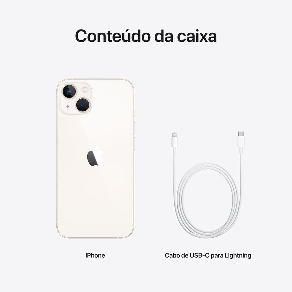 Apple iPhone 13 128GB - Estelar | Casas Bahia