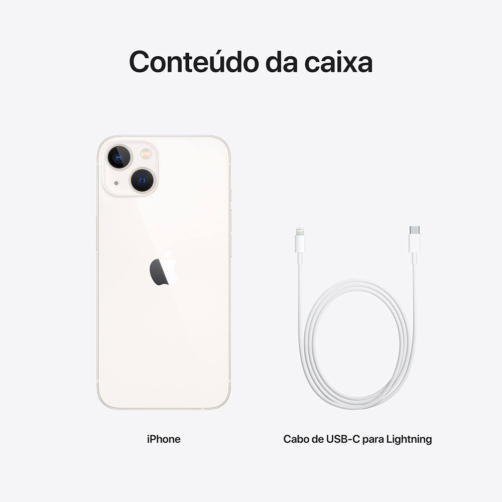 Apple iPhone 13 256GB - Estelar | Casas Bahia