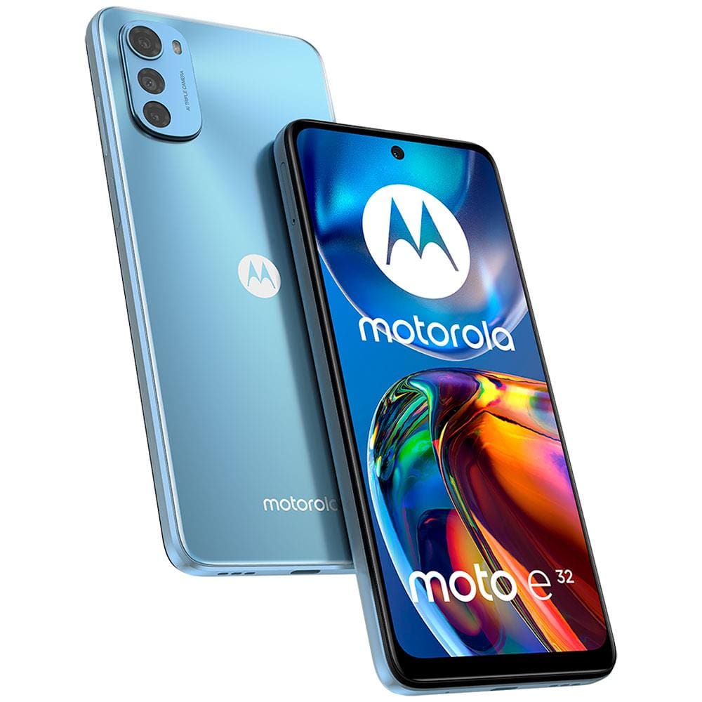 Smartphone Motorola Moto E 32 Azul 64GB, | Casas Bahia
