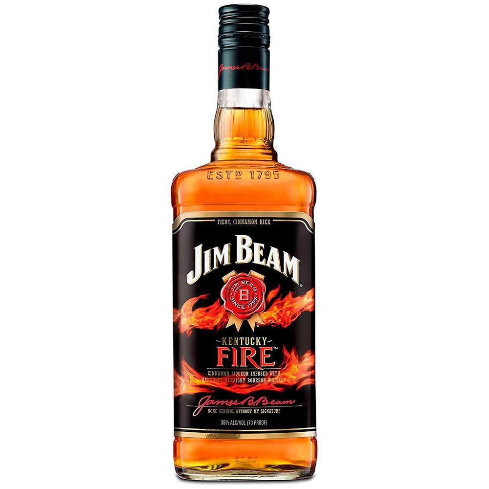 Whiskey Jim Beam Fire - 1 Litro