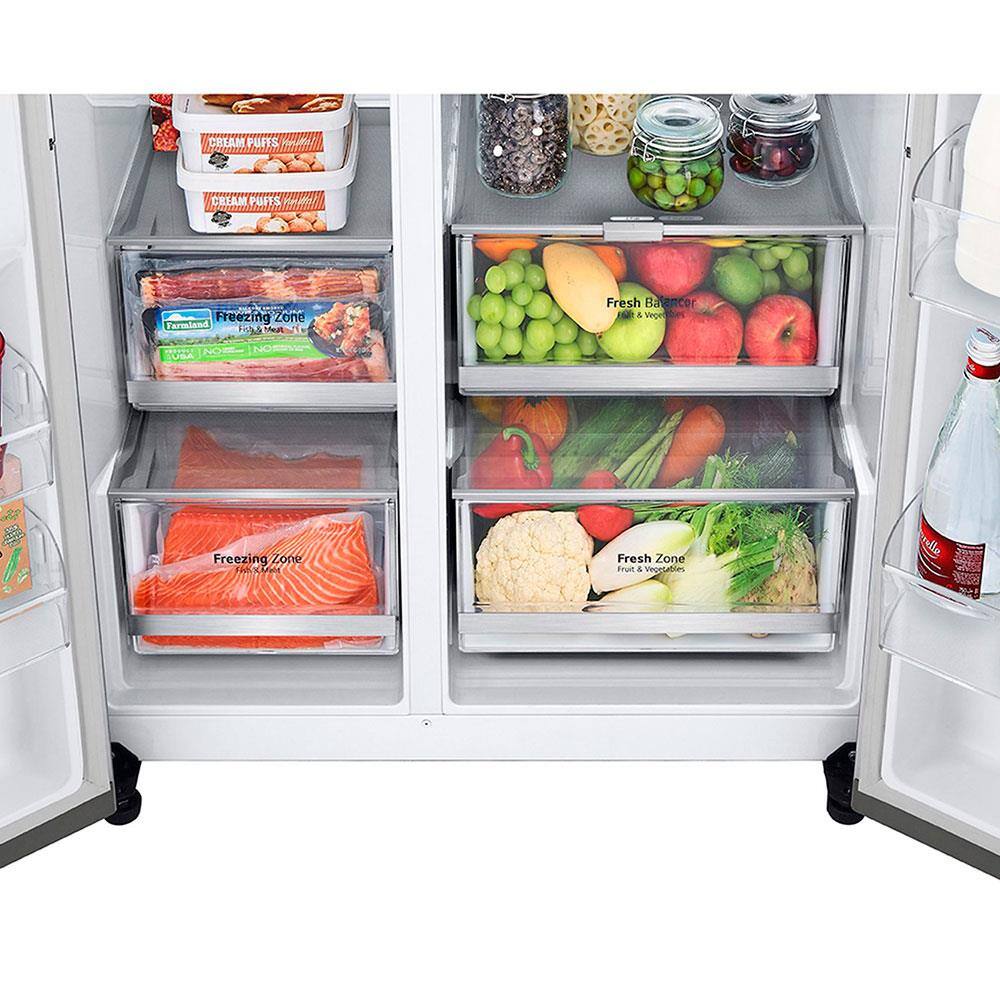 Geladeira LG Side by Side Inverter | Casas Bahia