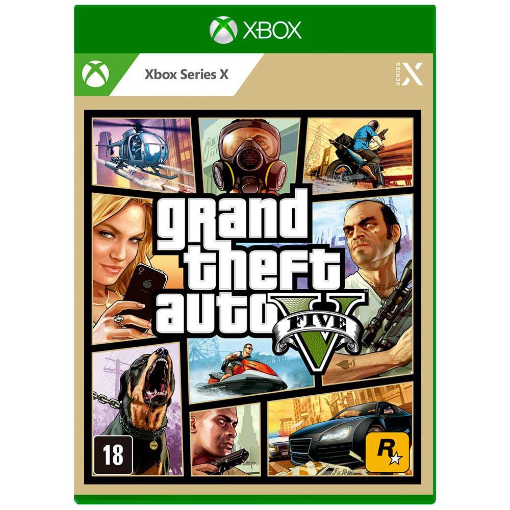 Jogo Xbox Series X Gta5 Casas Bahia