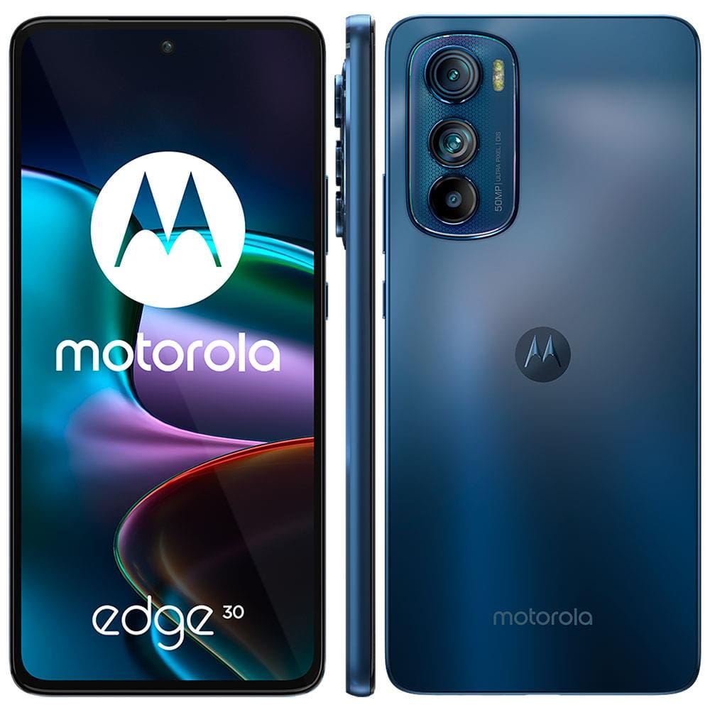 [APP] Smartphone Motorola Edge 30 Grafite 256GB, 8GB RAM, Tela de 6.5” Câmera Traseira Tripla, Android 12, Processador Snapdragon 778G+