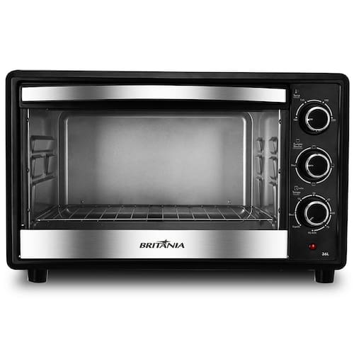 Forno Elétrico Britânia BFE40P 36L com Timer e Função Dourar – Preto é boa?