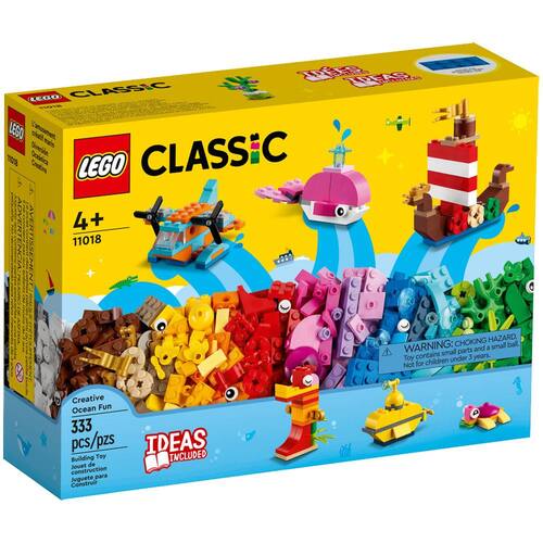 LEGO Classic: Diversão Criativa no Oceano - 333 Peças é boa?